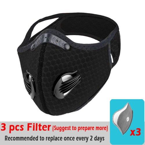 Activated Carbon Protective Cycling Mask