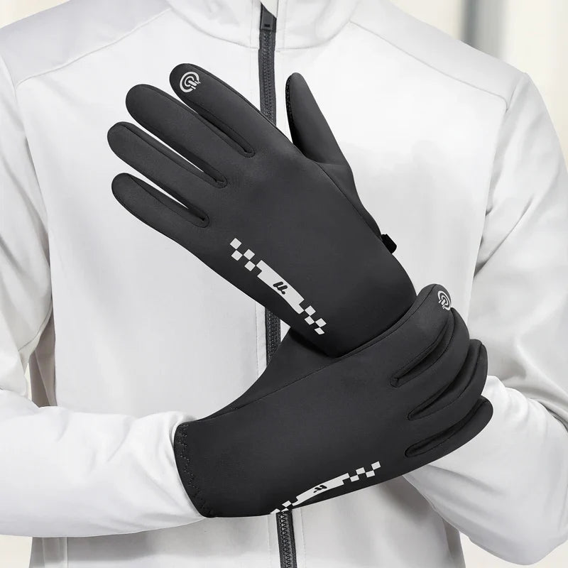 Gravo Fleece-Lined Bike Gloves