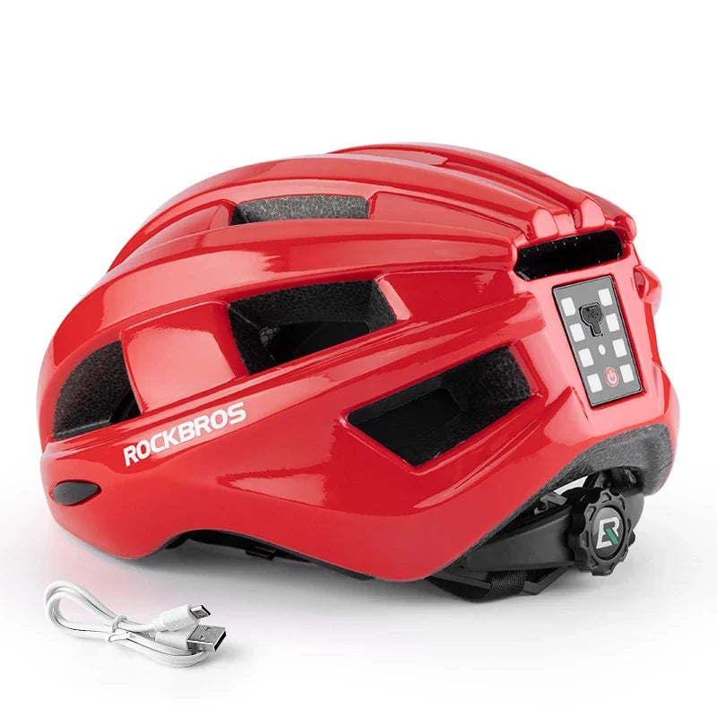 Sentinel Bike Helmet with Rear Light