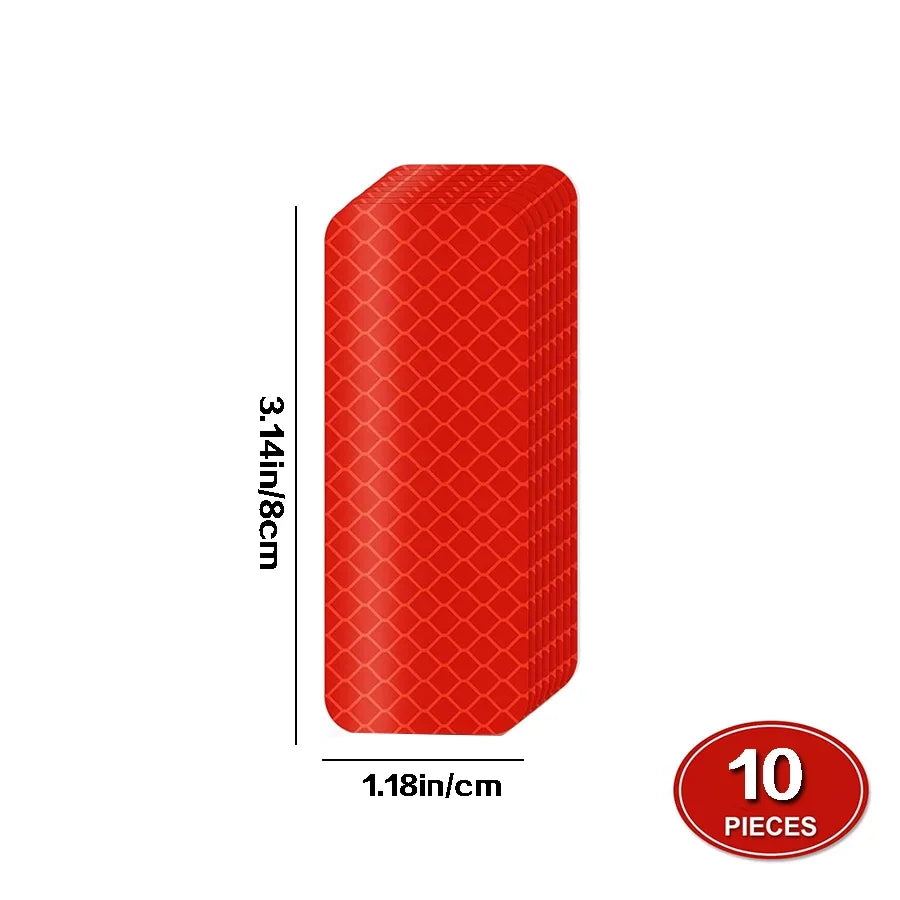 Safety Reflective Stickers (10 pcs)
