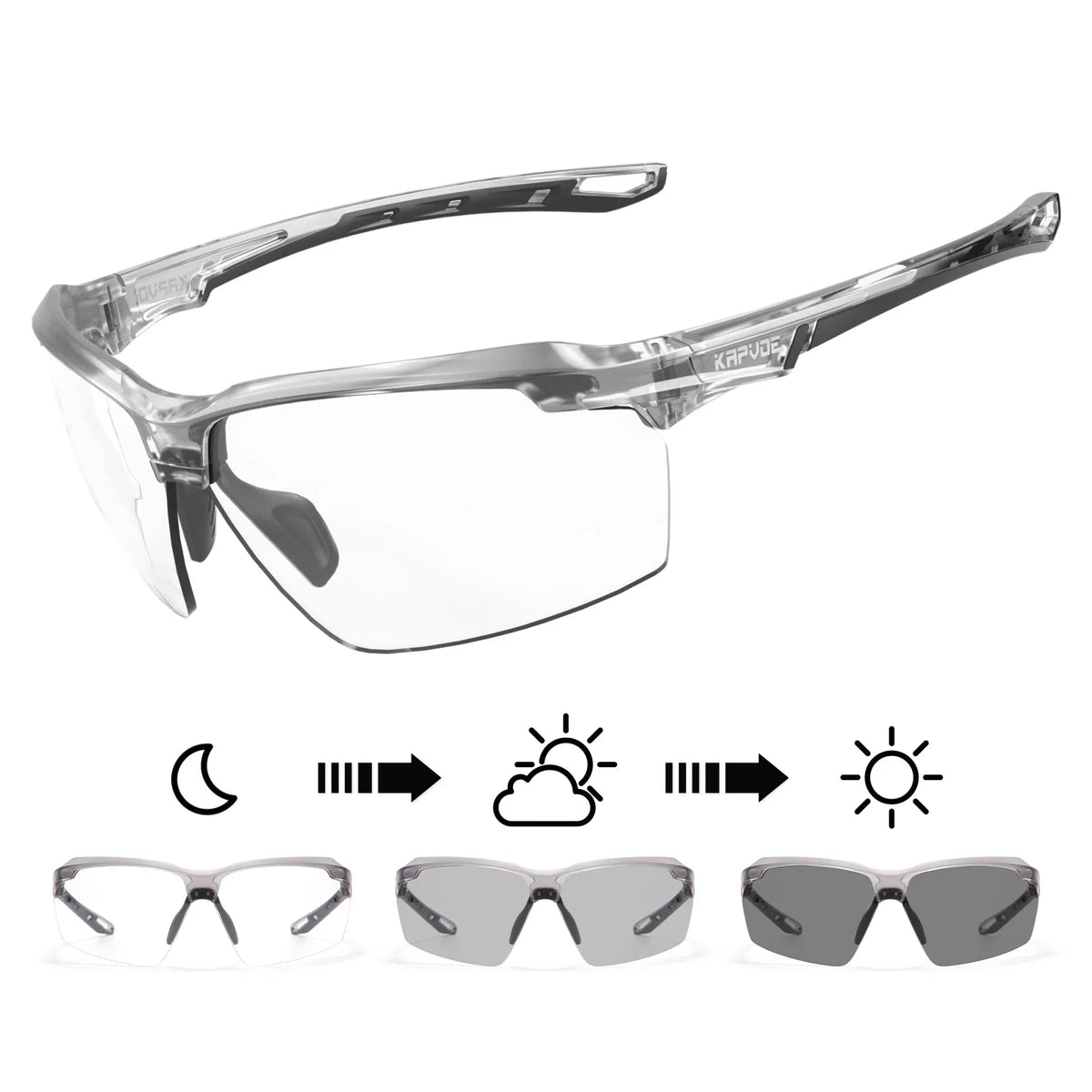 Equinox Photochromic Sunglasses