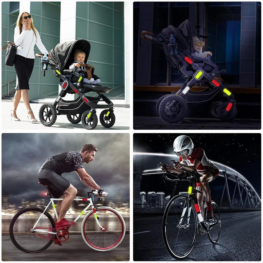 Safety Reflective Stickers (10 pcs)