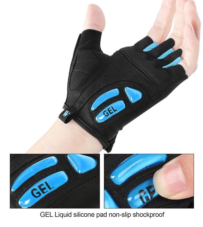 WEST BIKING Gel Padded Non-slip Cycling Gloves