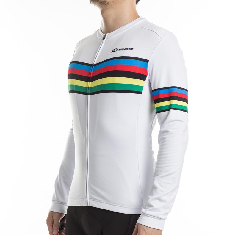 Nova White Thermal Fleece Jersey