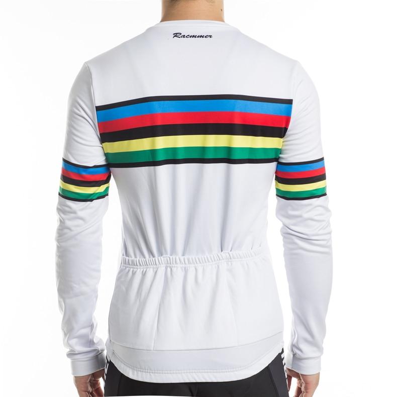 Nova White Thermal Fleece Jersey