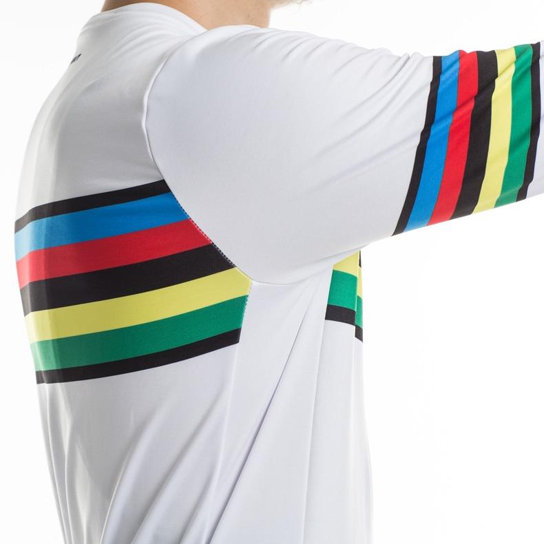 Nova White Thermal Fleece Jersey