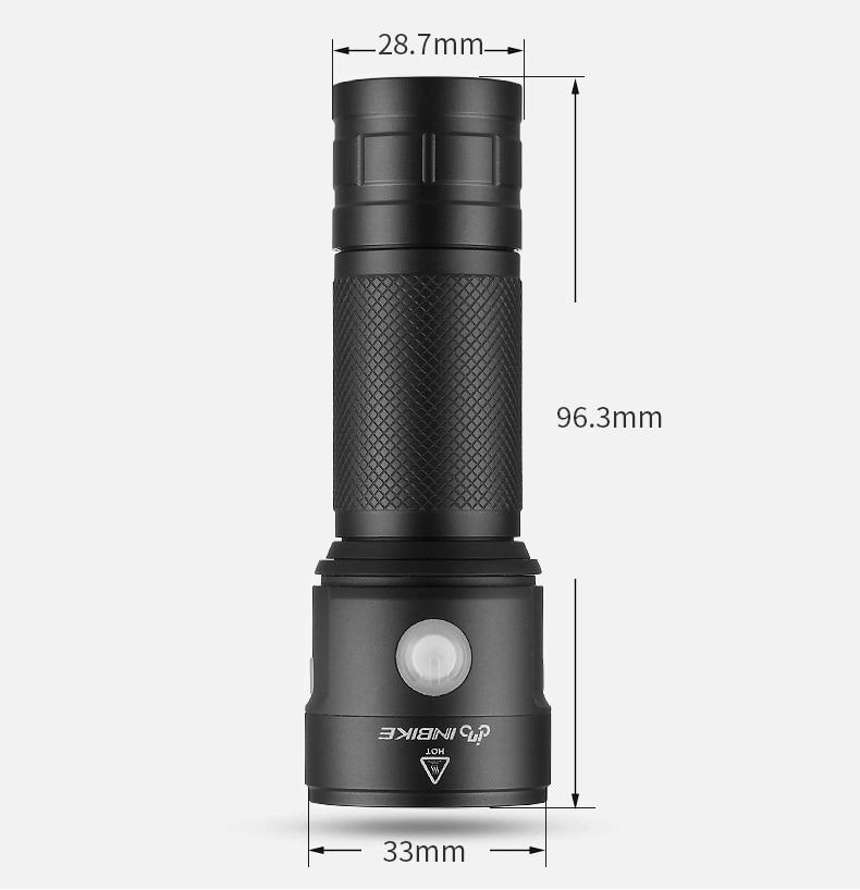 USB Rechargeable Bike Light & Flashlight