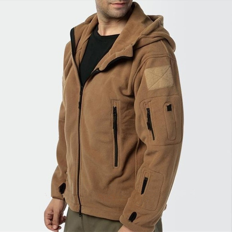 Military Winter Thermal Fleece Tactical Jacket