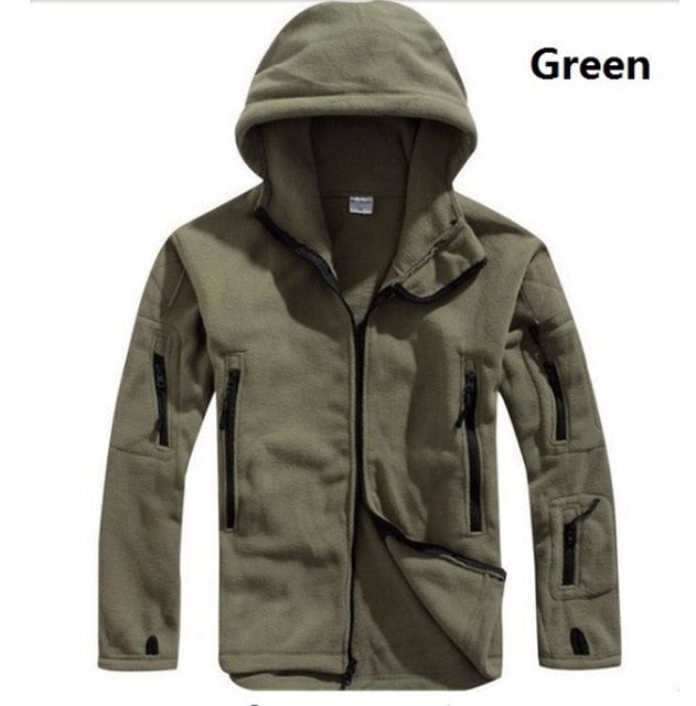 Military Winter Thermal Fleece Tactical Jacket