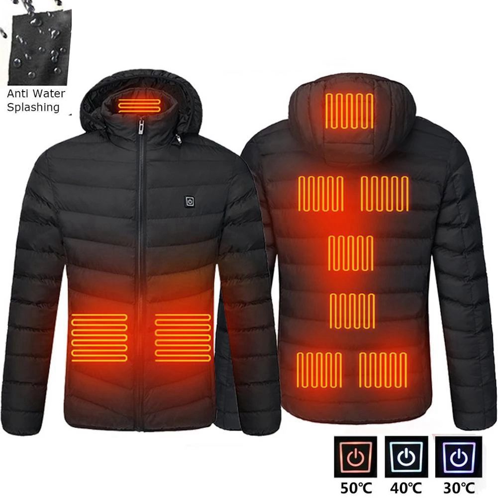 Smart USB Heated Winter Jacket