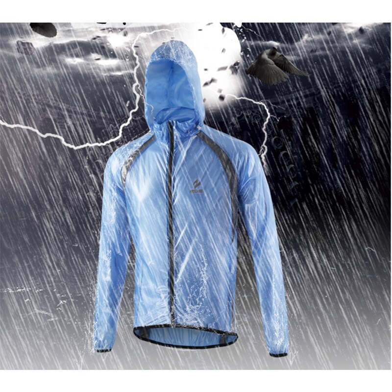 Arsuxeo Foldable Cycling Raincoat