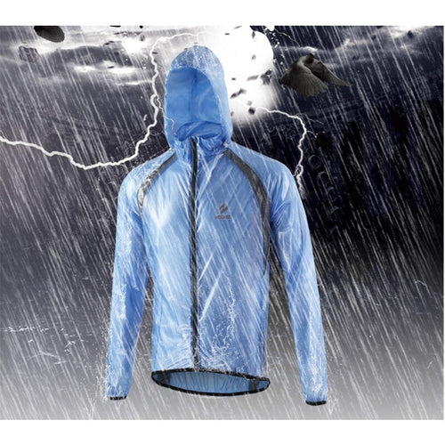 Arsuxeo Foldable Cycling Raincoat