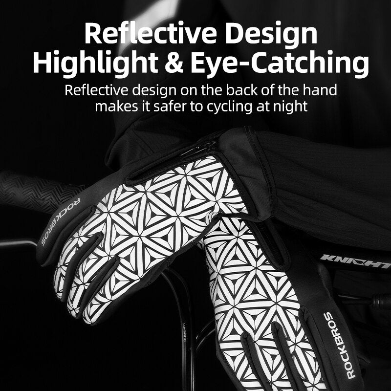 Rocker Fleece Winter Touch Screen Gloves