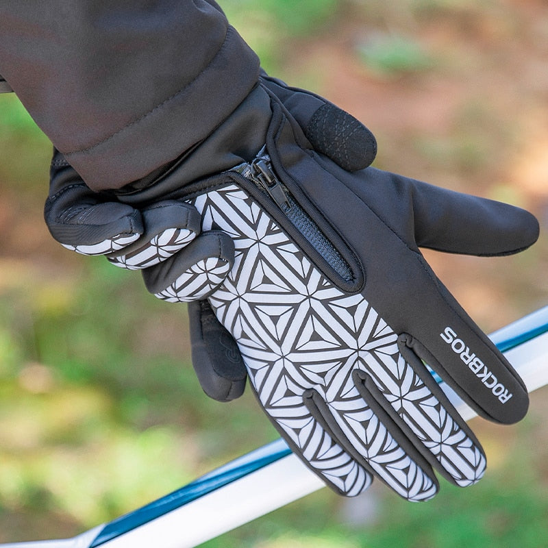 Rocker Fleece Winter Touch Screen Gloves