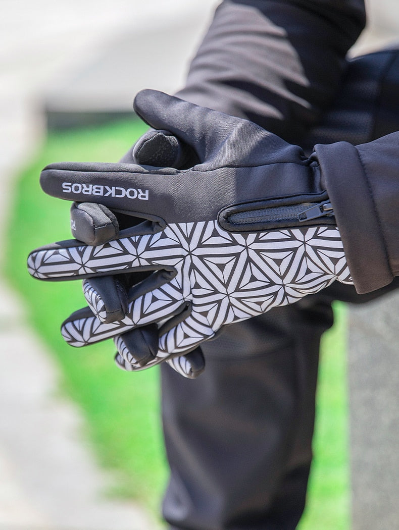 Rocker Fleece Winter Touch Screen Gloves