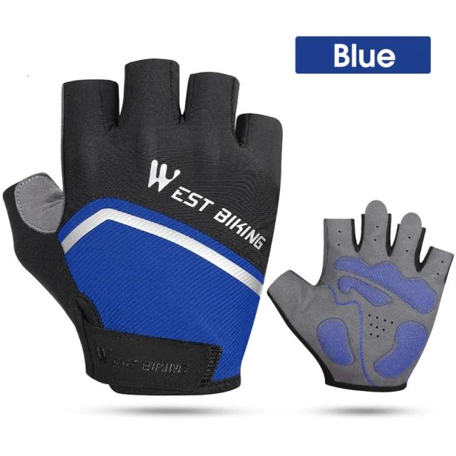 WB Half Finger Shockproof Cycling Gloves