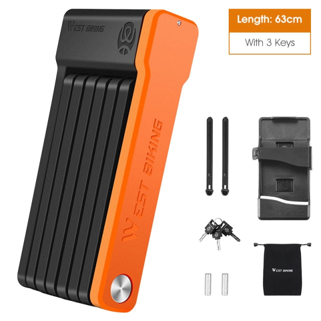 Mini Portable Bicycle Folding Lock