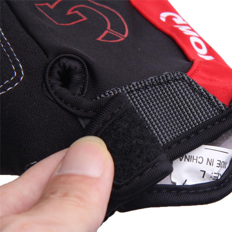 MOKE Gel Pad Half Finger Cycling Gloves
