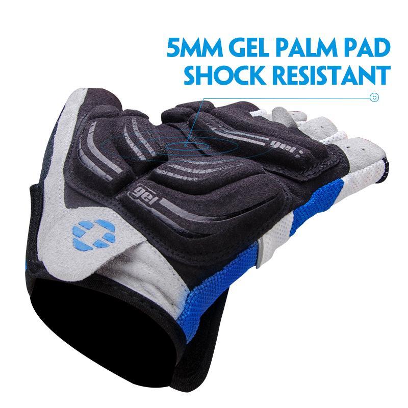 INBIKE Half Finger Gel Pad Cycling Gloves