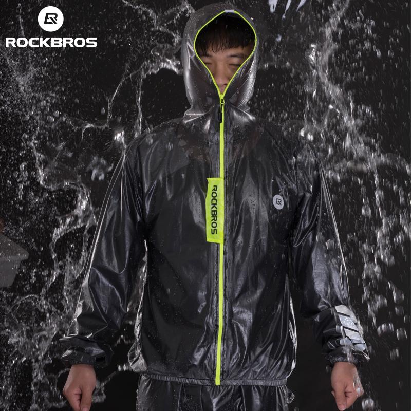 ROCKBROS Waterproof Cycling Raincoat Suit
