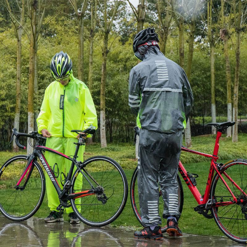 ROCKBROS Waterproof Cycling Raincoat Suit