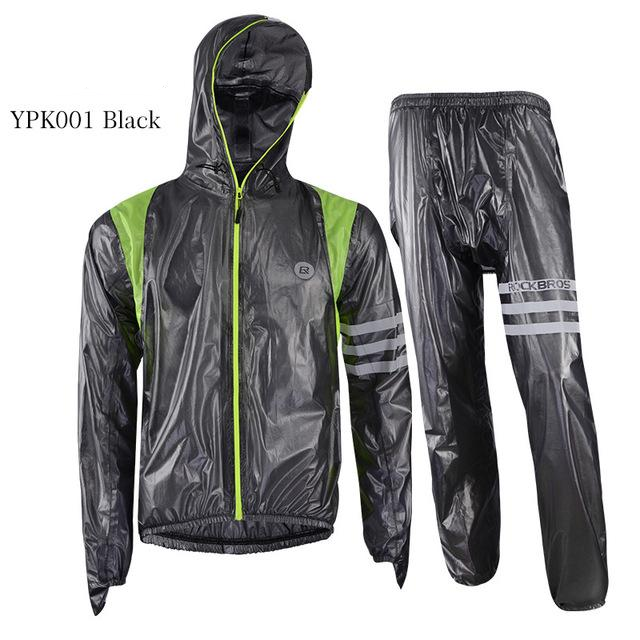 ROCKBROS Waterproof Cycling Raincoat Suit