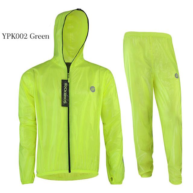 ROCKBROS Waterproof Cycling Raincoat Suit