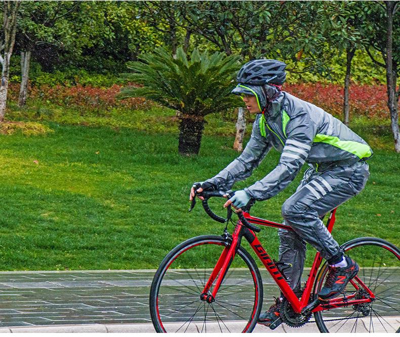 ROCKBROS Waterproof Cycling Raincoat Suit