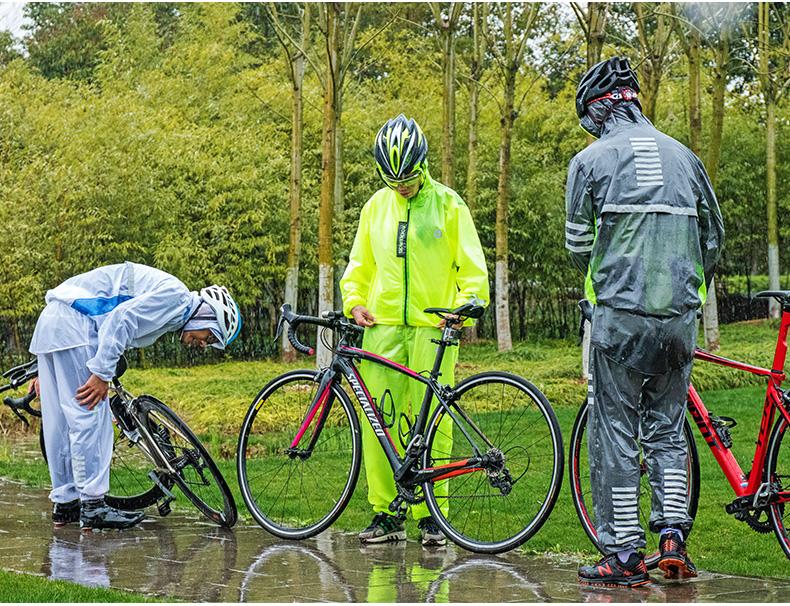 ROCKBROS Waterproof Cycling Raincoat Suit