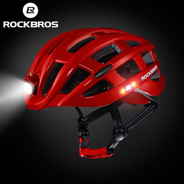ROCKBROS Intergrally-molded MTB Light Safe Cycling Helmet