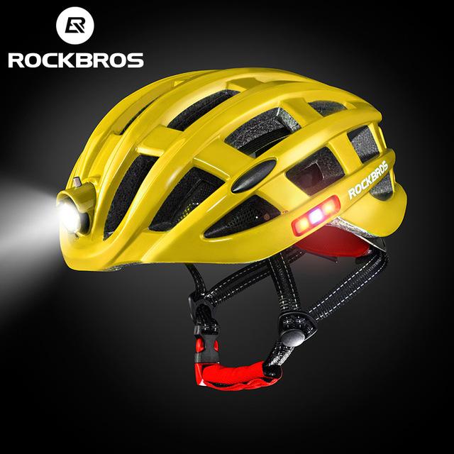 ROCKBROS Intergrally-molded MTB Light Safe Cycling Helmet