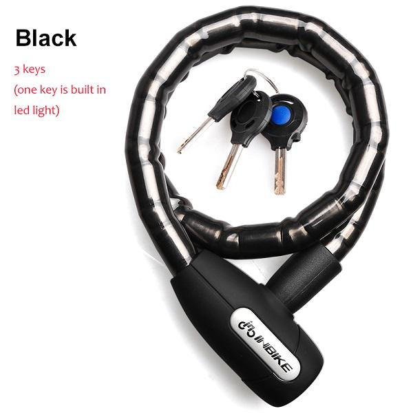 INBIKE 0.85m Flexible Solid Bicycle Cable Lock
