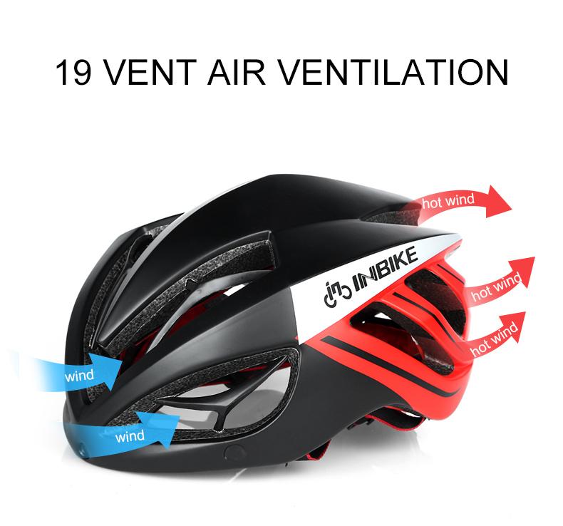 INBIKE Mountain Road Bike Cycling Safe Helmet with Magnetic Goggles
