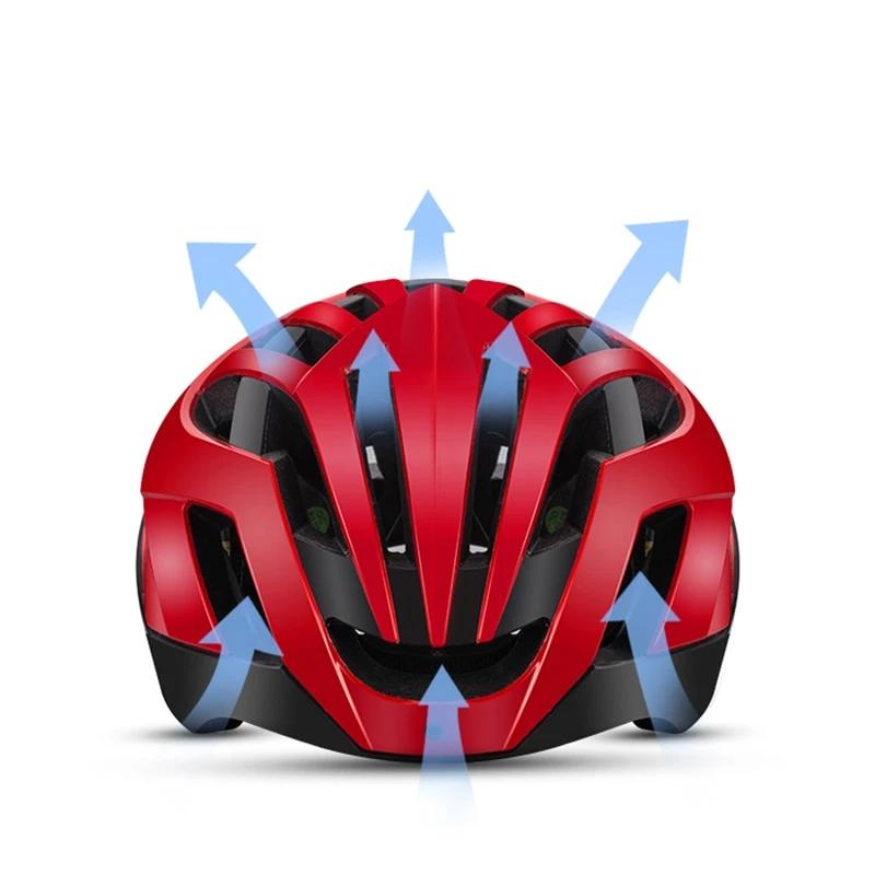 ROCKBROS 3 in 1 Integrally Molded Pneumatic Cycling Helmet