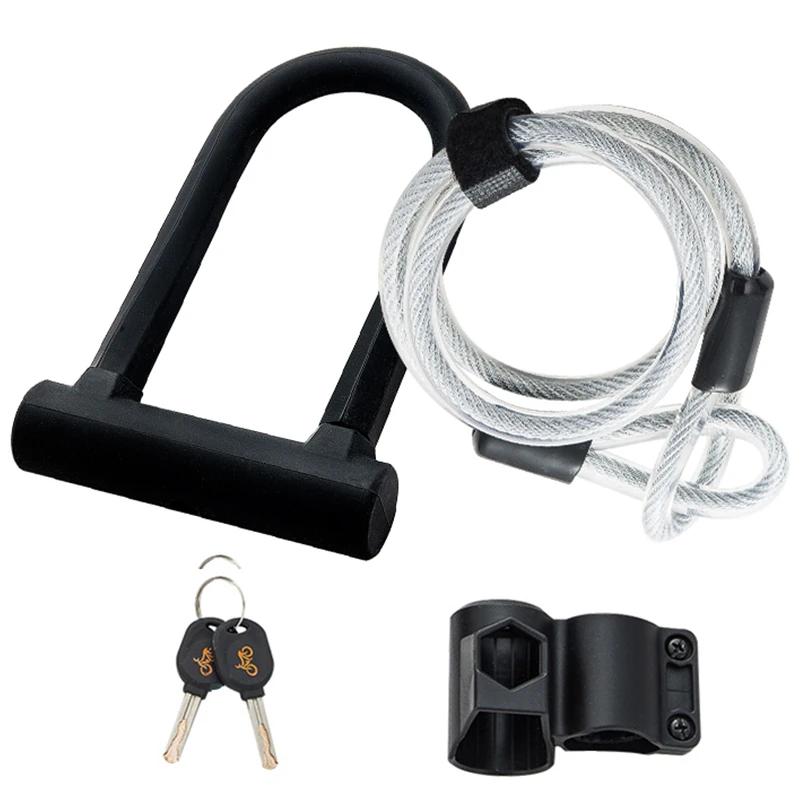 WEST BIKING Safe Anti-Theft Bicycle U-Lock