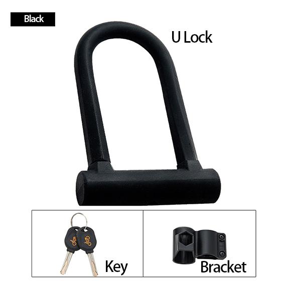 WEST BIKING Safe Anti-Theft Bicycle U-Lock