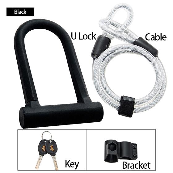 WEST BIKING Safe Anti-Theft Bicycle U-Lock
