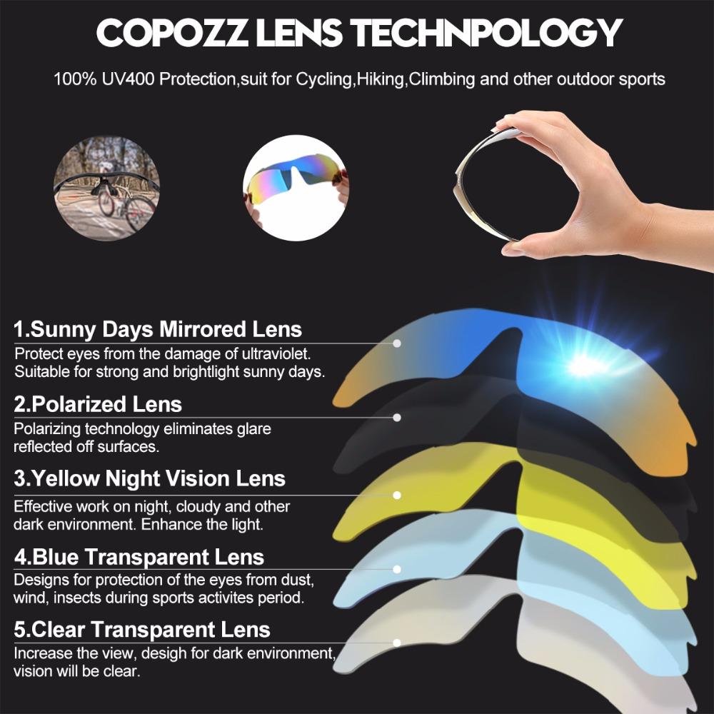 Copozz Polarized Cycling Glasses