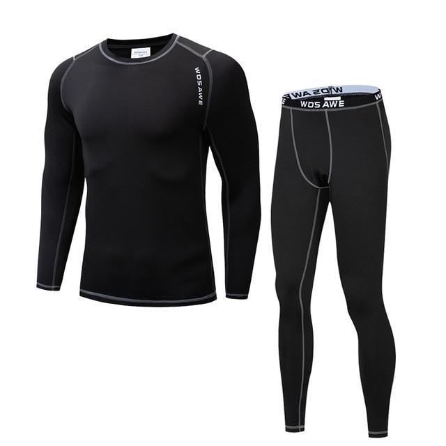 WOSAWE Thermal Fleece Underwear Set