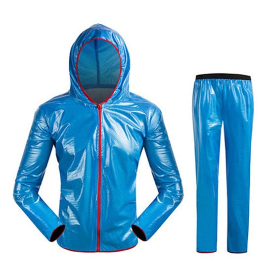 WEST BIKING Cycling Raincoat Pants Coat Set