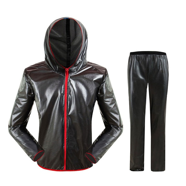 WEST BIKING Cycling Raincoat Pants Coat Set